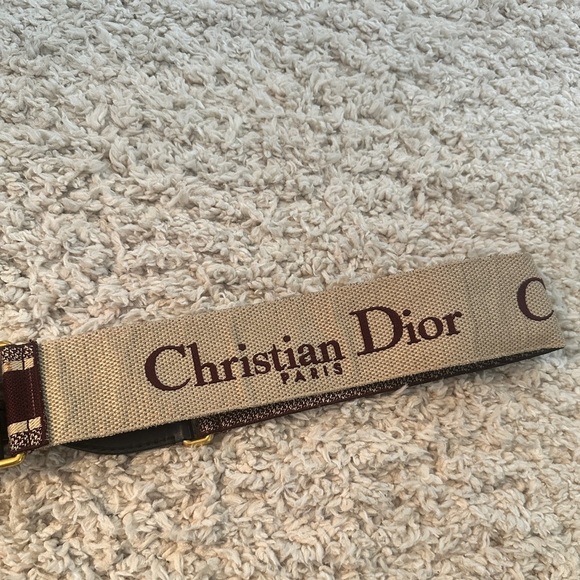 Christian Dior Maroon Strap - Picture 6 of 11